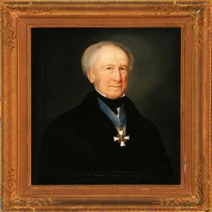 BredeRichardt Johan Carl 1816-1887,Portrait of Count Vilhelm Carl Ferdinand Ah,1846,Bruun Rasmussen 2009-05-25