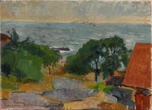BREDSDORFF Axel 1883-1947,Landscape,Bruun Rasmussen DK 2022-10-11