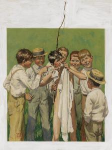 BREHM Worth 1883-1928,Chaw Beef!,1912,Swann Galleries US 2019-06-04