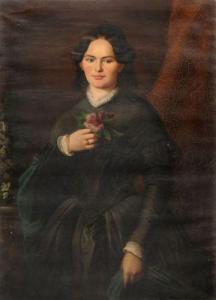 BREHMER Emil,Bildnis der Ernestine Sommerbrodt,1852,Schmidt Kunstauktionen Dresden 2013-09-14