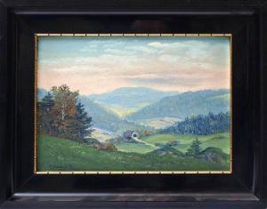BREIER H 1800-1900,Weite, frühsommerliche Schwarzwaldlandschaft,19th century,Bloss DE 2010-03-22