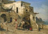 BREITBACH Carl 1833-1904,Fischer an der Küste von Capri,Galerie Bassenge DE 2016-05-27