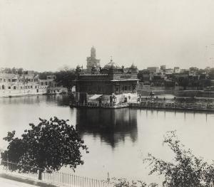 BREMNER Frederick,A view of the Golden Temple and Baba Atal Amritsar,1890,Bonhams 2021-05-27