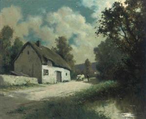 BREMONTIER H 1800-1800,A drover at a country cottage under the stars,Christie's GB 2011-10-04