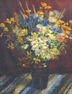 Brencens Eduards 1885-1929,Still life with meadow flowers,1923,Antonija LV 2014-10-23