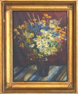 Brencens Eduards 1885-1929,Still life with meadow flowers,1923,Antonija LV 2019-06-03