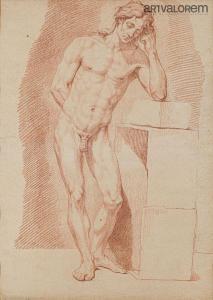 BRENET Nicolas Guy 1728-1792,Académie masculine,Art Valorem FR 2022-06-22