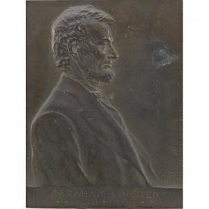 BRENNER Victor David 1871-1924,"Abraham Lincoln1809-1865",Rago Arts and Auction Center US 2010-12-04