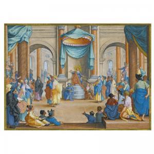 BRENTEL Friedrich 1580-1651,CHRIST AMONG THE DOCTORS,Sotheby's GB 2009-07-08