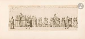 BRENTEL Friedrich 1580-1651,Pompe funèbre de Charles III, duc de Lorraine,Ader FR 2023-11-29