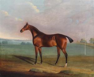 BRERETON Robert 1800-1800,The Brown Horse,1824,Hindman US 2015-05-20