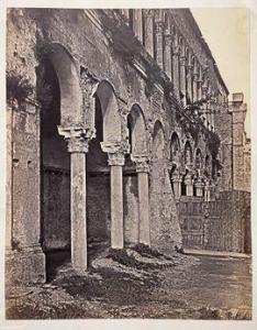 BRESOLIN Domenico,Façade délabrée du Fondaco dei Turchi sur le Grand,1851,Daguerre 2021-07-03