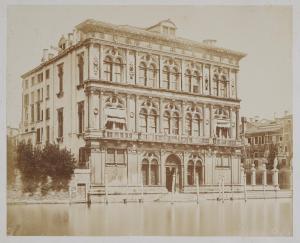 BRESOLIN Domenico 1814-1890,Venezia. Palazzo Vendramin,1852,Gonnelli IT 2022-12-01