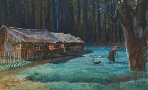 BRETSCHNEIDER,Witching Hour,1919,im Kinsky Auktionshaus AT 2021-12-14