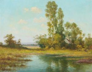 bretsnyder arno 1885,River Landscape,Hindman US 2015-11-11