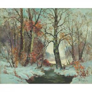 bretsnyder arno 1885,Winter Landscape,1940,Treadway US 2011-12-04