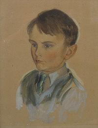 BRETT L 1900-1900,Portrait of young boy,Serrell Philip GB 2015-09-17