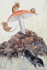 BRETT Molly 1902-1990,The Toadstool,Bellmans Fine Art Auctioneers GB 2020-10-20