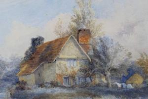 BRETT RUSSEL FREDERICK 1813-1869,a country cottage,Reeman Dansie GB 2020-06-30