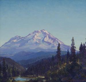BREUER Henry Joseph 1860-1932,Mt. Shasta,John Moran Auctioneers US 2013-10-22