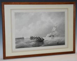 BREUHAUS DE GROOT Frans Arnold II 1824-1872,Sailing Vessel Approac,Bamfords Auctioneers and Valuers 2020-01-28