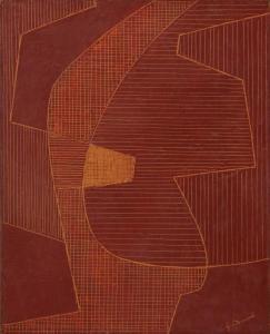 BREUIL Georges 1904-1997,Composition orange,Mercier & Cie FR 2023-10-28