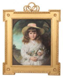 BREUN John Ernest 1862-1921,Portrait of a young girl,Duke & Son GB 2023-03-09