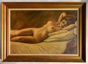 BREUNINGER Helmut 1921,Reclining Nude,Rachel Davis US 2020-03-21
