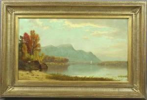 BREVOORT James Renwick 1832-1918,Brevoort, Quiet Day on the Lake, o/c,Kaminski & Co. US 2008-09-21