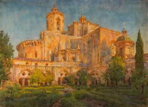BREWER Henry Charles,The Cloister, Tarragona, Spain,Bellmans Fine Art Auctioneers 2023-10-10