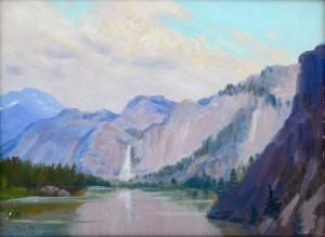 BREWER Nicholas Richard 1857-1949,In the Yosemite,1921,Burchard US 2019-05-26