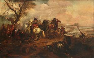 BREYDEL Charles 1677-1744,Scène de bataille,Cornette de Saint Cyr FR 2017-11-28