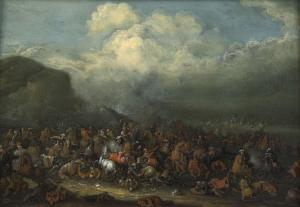 BREYDEL Karel 1678-1733,Choc de cavalerie entre occidentaux,Artcurial | Briest - Poulain - F. Tajan 2023-09-26
