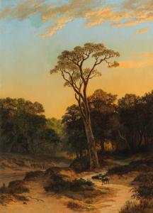 BREYER Jan Hendrick 1818-1894,Forest landscape,1851,im Kinsky Auktionshaus AT 2021-12-14