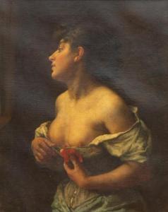 BRIëT Arthur 1867-1939,A sensual portrait of a lady,Venduehuis NL 2021-11-21