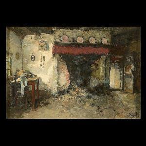 BRIëT Arthur 1867-1939,Interior Scene,Auctions by the Bay US 2013-06-07