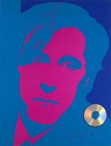 BRIAN Ferry,Porträt im Pop-Art-Stil.,1992,Jeschke-Greve-Hauff-Van Vliet DE 2015-08-13