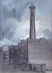 BRIAN NOLAN 1931-2019,A Northern Mill scene,Peter Wilson GB 2023-09-28