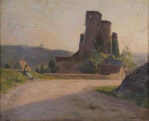 BRICARD Francois Xavier 1881-1935,PAISAJE,1910,Subarna ES 2024-01-05