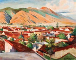 BRICENO Pedro 1931,Paisaje,1940,Odalys VE 2012-09-23