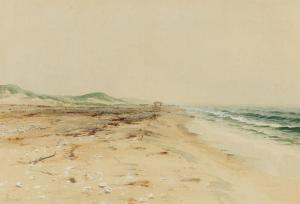 Bricher Alfred Thompson 1837-1908,Beach,Barridoff Auctions US 2024-04-13