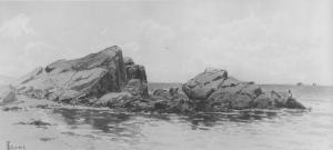 Bricher Alfred Thompson 1837-1908,Rocky Seascape,Sotheby's GB 2001-03-14