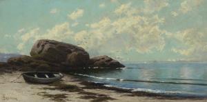 Bricher Alfred Thompson 1837-1908,Seascape with a Dory,Christie's GB 2024-01-18