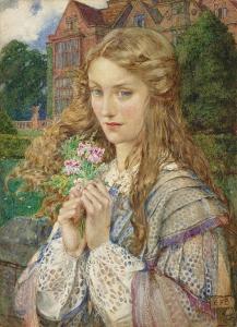 BRICKDALE Eleanor Fortescue 1872-1945,Evelyn Hope,1908,Christie's GB 2023-10-20