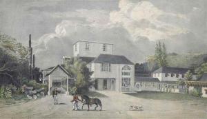 BRIDGENS Richard Hicks 1785-1846,Governor's Residence at St Ann's Trinidad,Christie's GB 2015-10-29