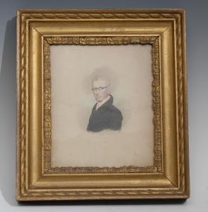 BRIDPORT Hugh 1794-1868,Portrait Daniel W Lewis,Bamfords Auctioneers and Valuers GB 2016-01-20