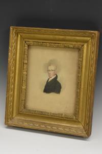 BRIDPORT Hugh 1794-1868,Portrait of Daniel W. Lewis,Bamfords Auctioneers and Valuers GB 2019-05-29