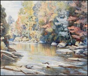 BRIGDEN Frederick Henry 1871-1956,Autumn Landscape,Heffel CA 2012-05-31