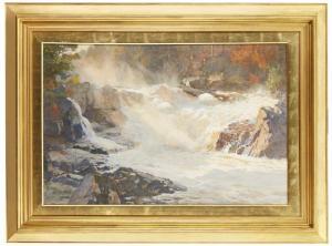 BRIGGS Ernest Edward 1866-1913,The Falls of the Jummel,Rosebery's GB 2020-03-25
