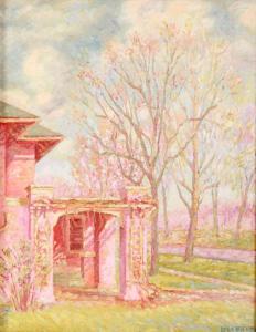 BRIGGS LELA 1896-1953,Spring Landscape,Jackson's US 2013-04-06